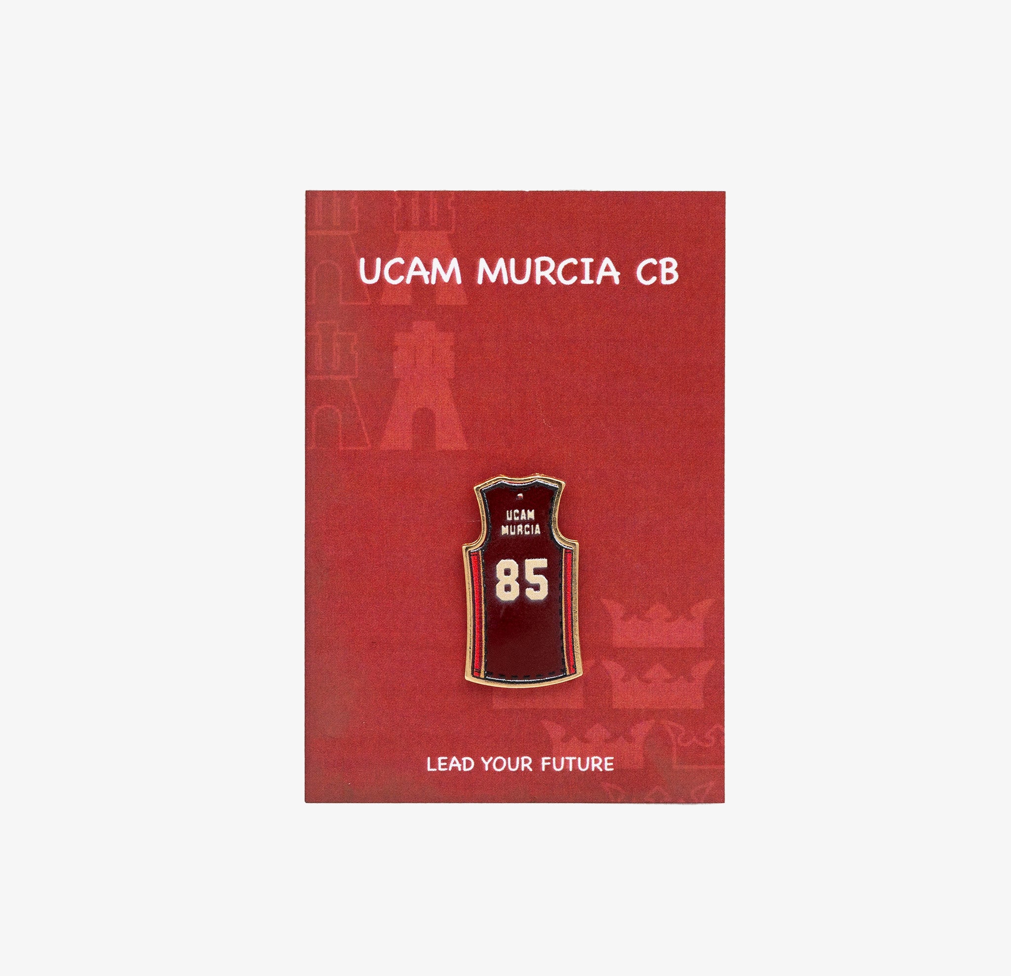 Pin Camiseta de Juego UCAM Murcia CB – Edición Especial Primavera