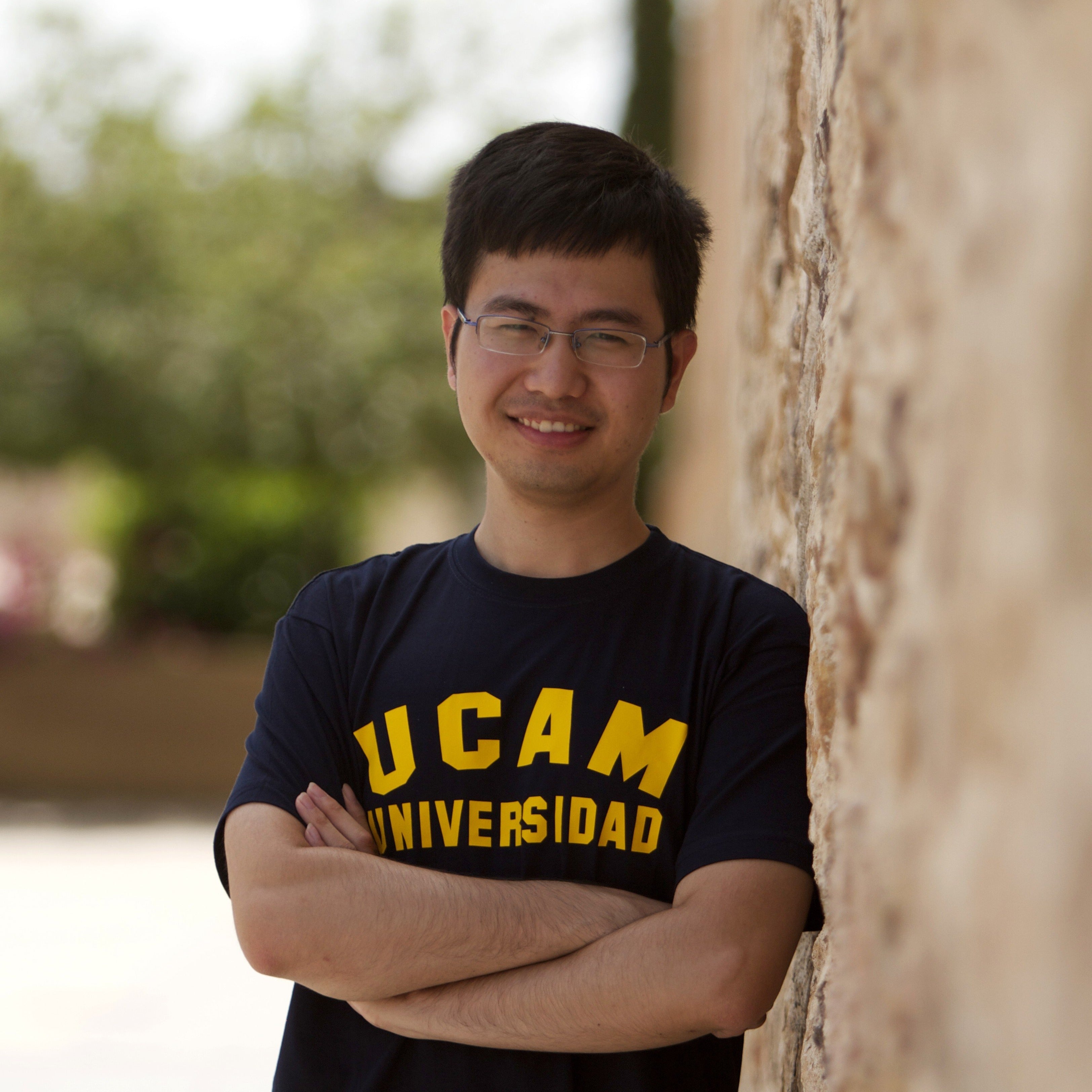 Camiseta Algodón Manga Corta "UCAM Universidad" Adulto