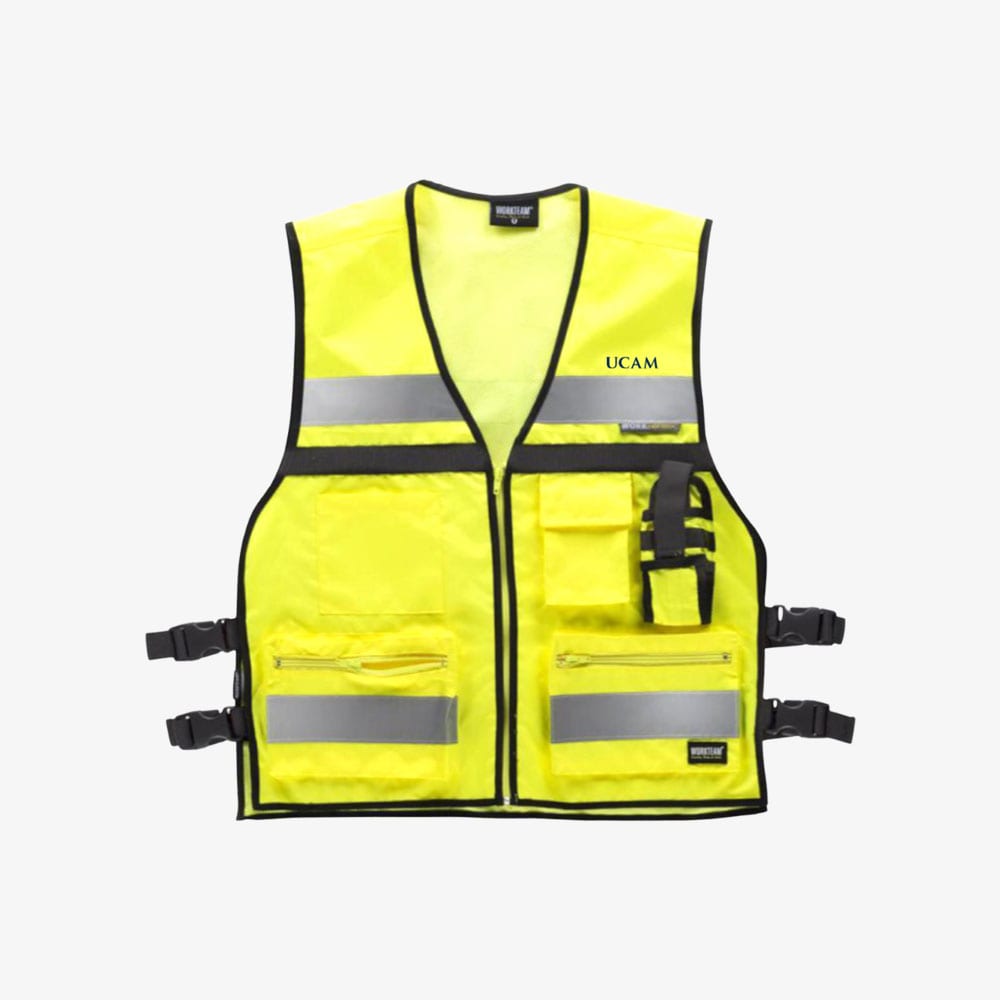 Chaleco Laboral Alta Visibilidad Amarillo