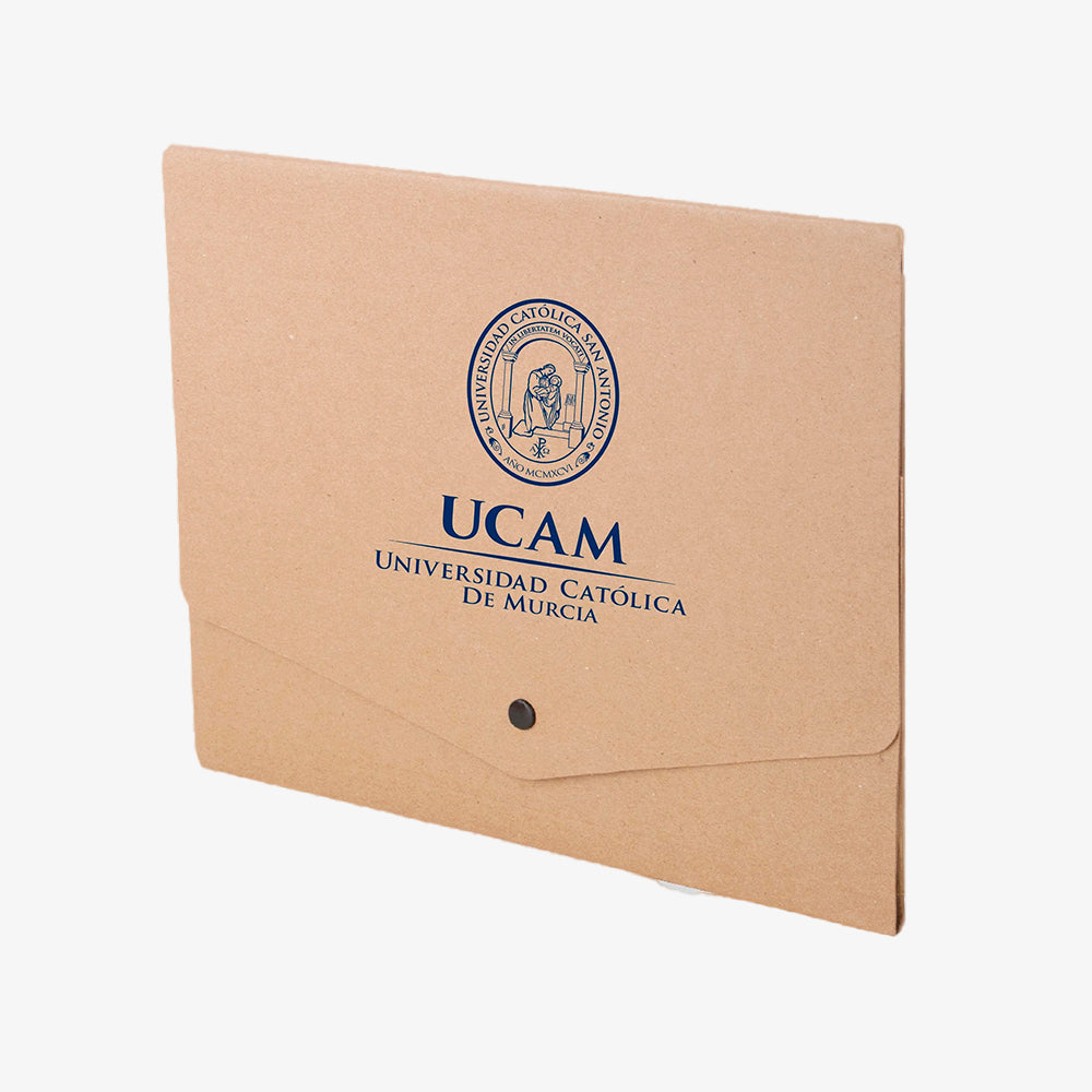 Carpeta Botón A-4 Reciclado