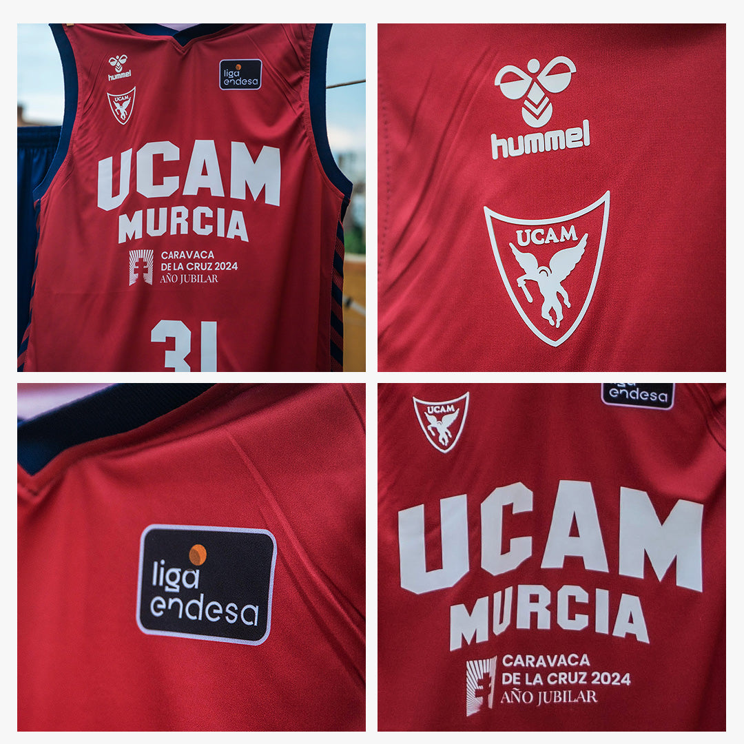 Camiseta Juego UCAM CB 23-24 Rojo