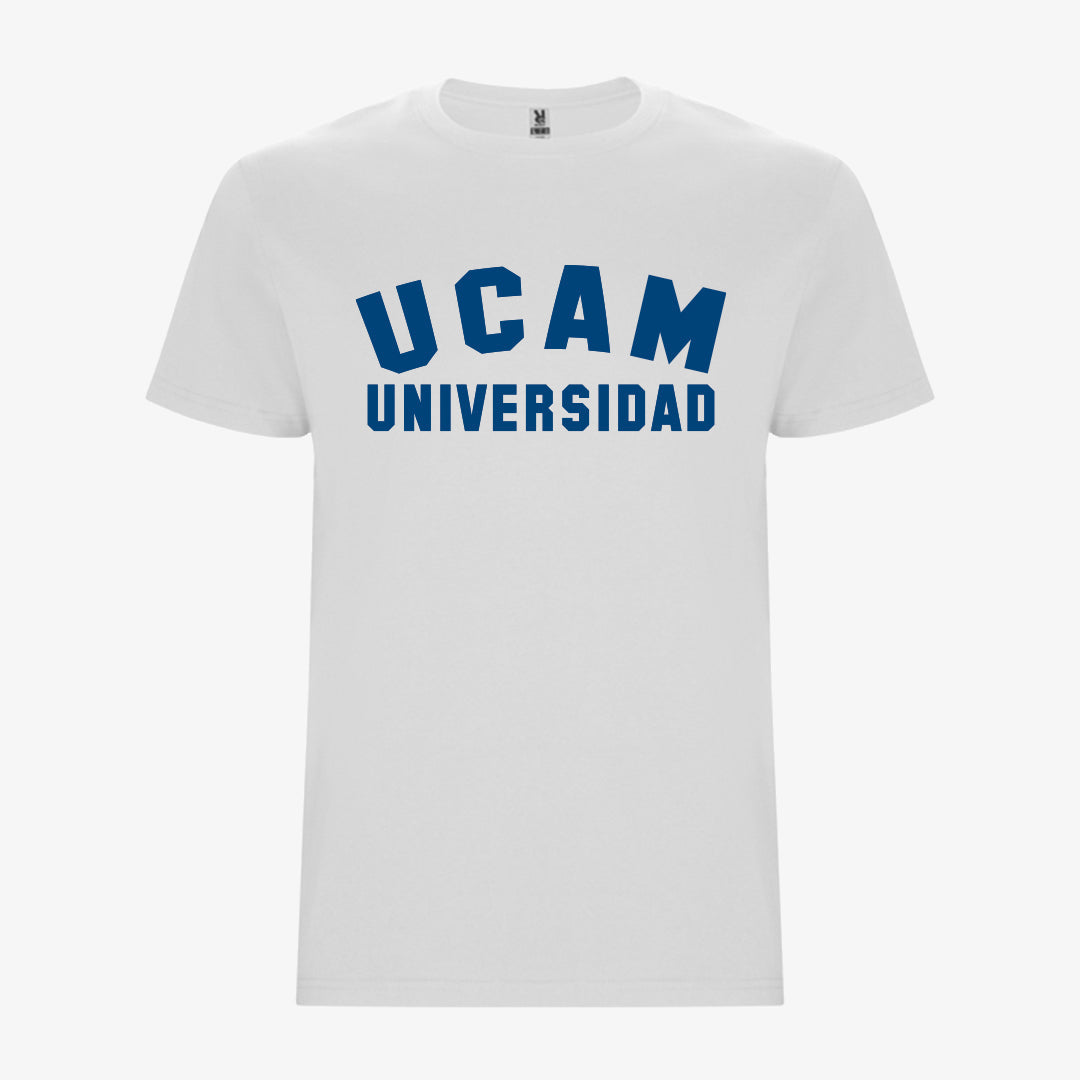 Camiseta Algodón Manga Corta "UCAM Universidad" Adulto