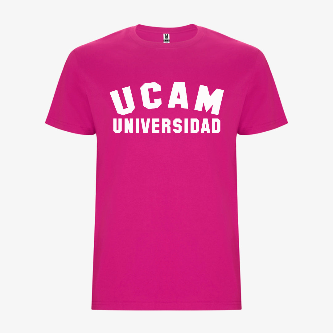 Camiseta Algodón Manga Corta "UCAM Universidad" Adulto