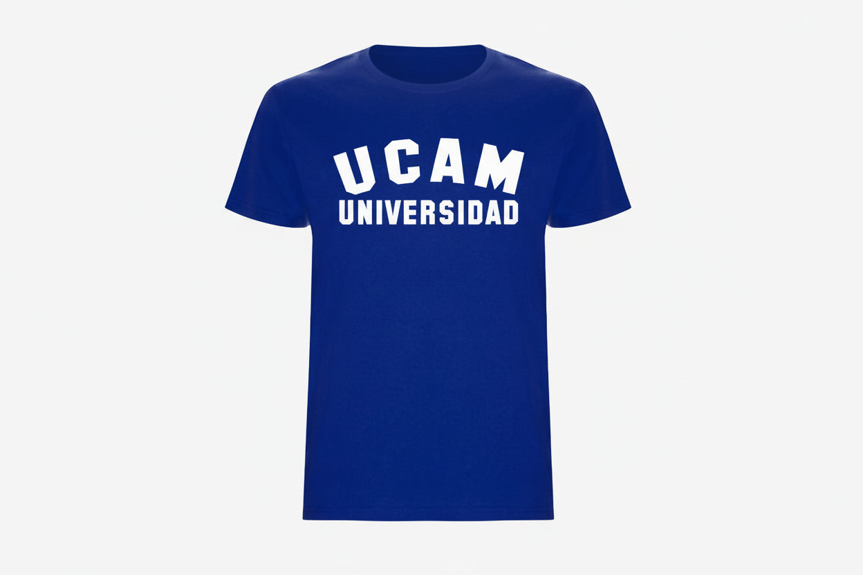Camiseta Algodón Manga Corta "UCAM Universidad" Adulto