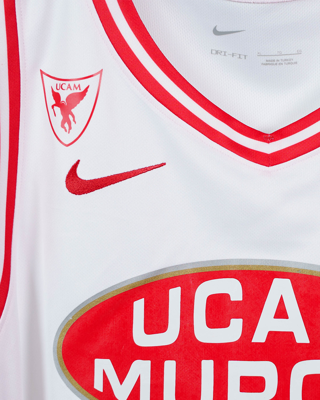Camiseta Oficial de Juego UCAM CB – Copa del Rey Valencia 2026 (Regular Version)