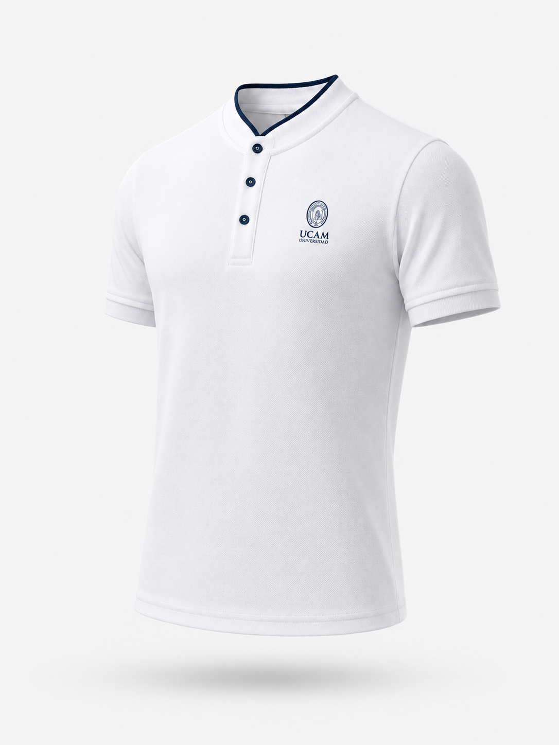 Polo Oficial UCAM Cuello Mao – Edición Institucional