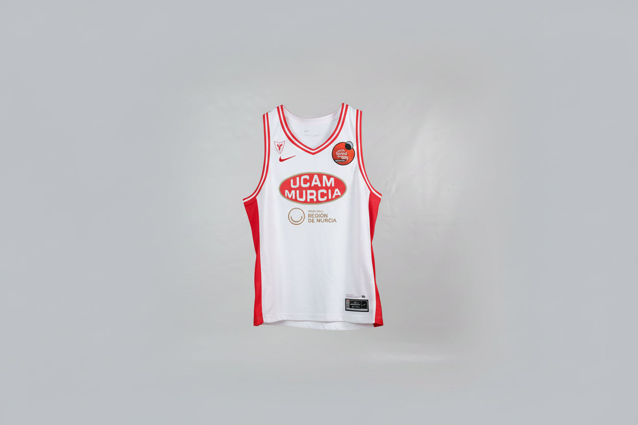 Camiseta Oficial de Juego UCAM CB – Copa del Rey Valencia 2026 (Player Version)