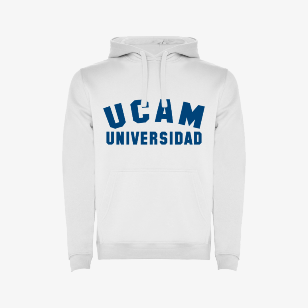 Sudadera Capucha Algodón "UCAM Universidad"