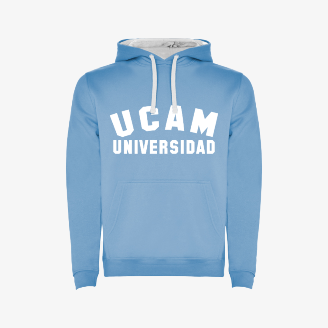 Sudadera Capucha Algodón "UCAM Universidad"