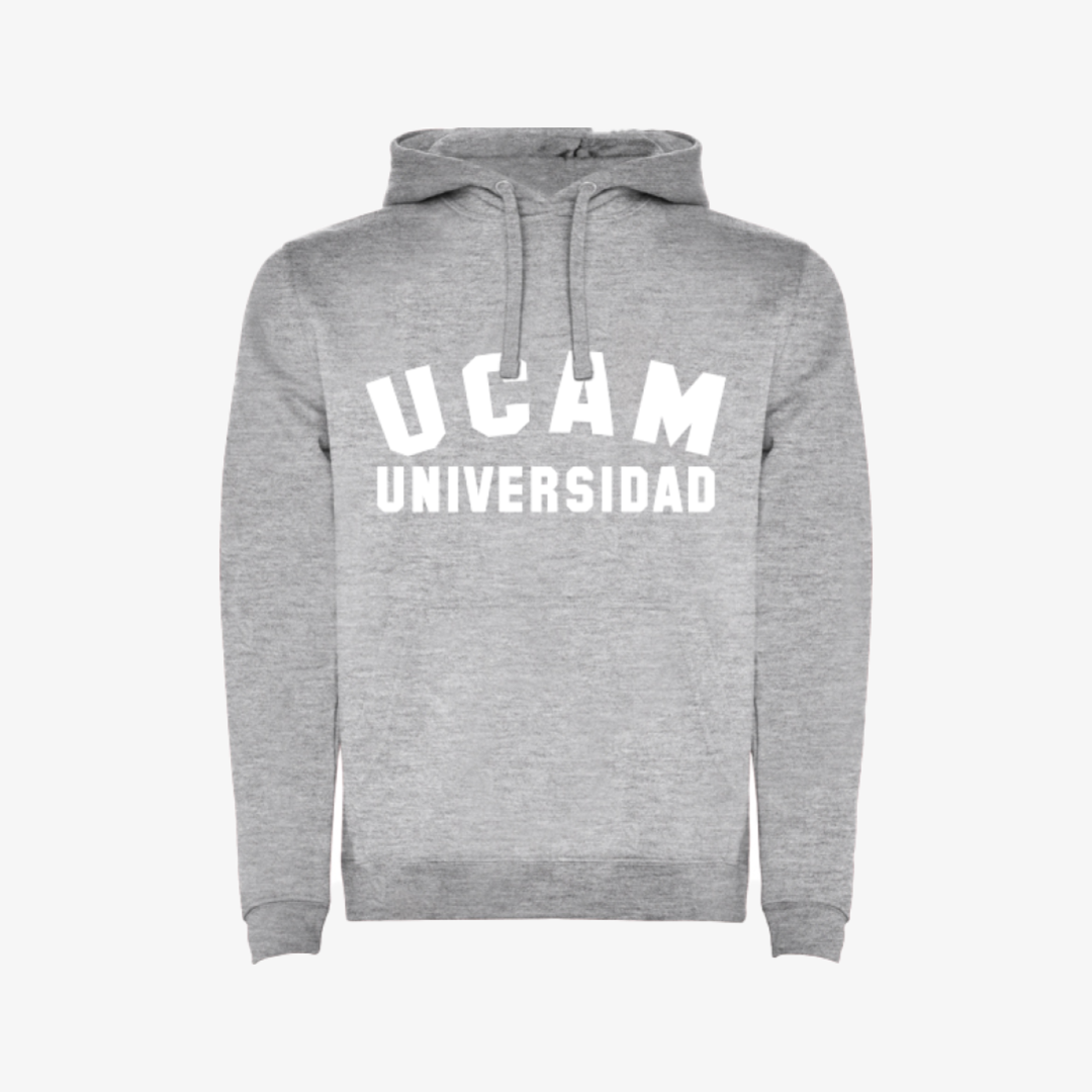 Sudadera Capucha Algodón "UCAM Universidad"