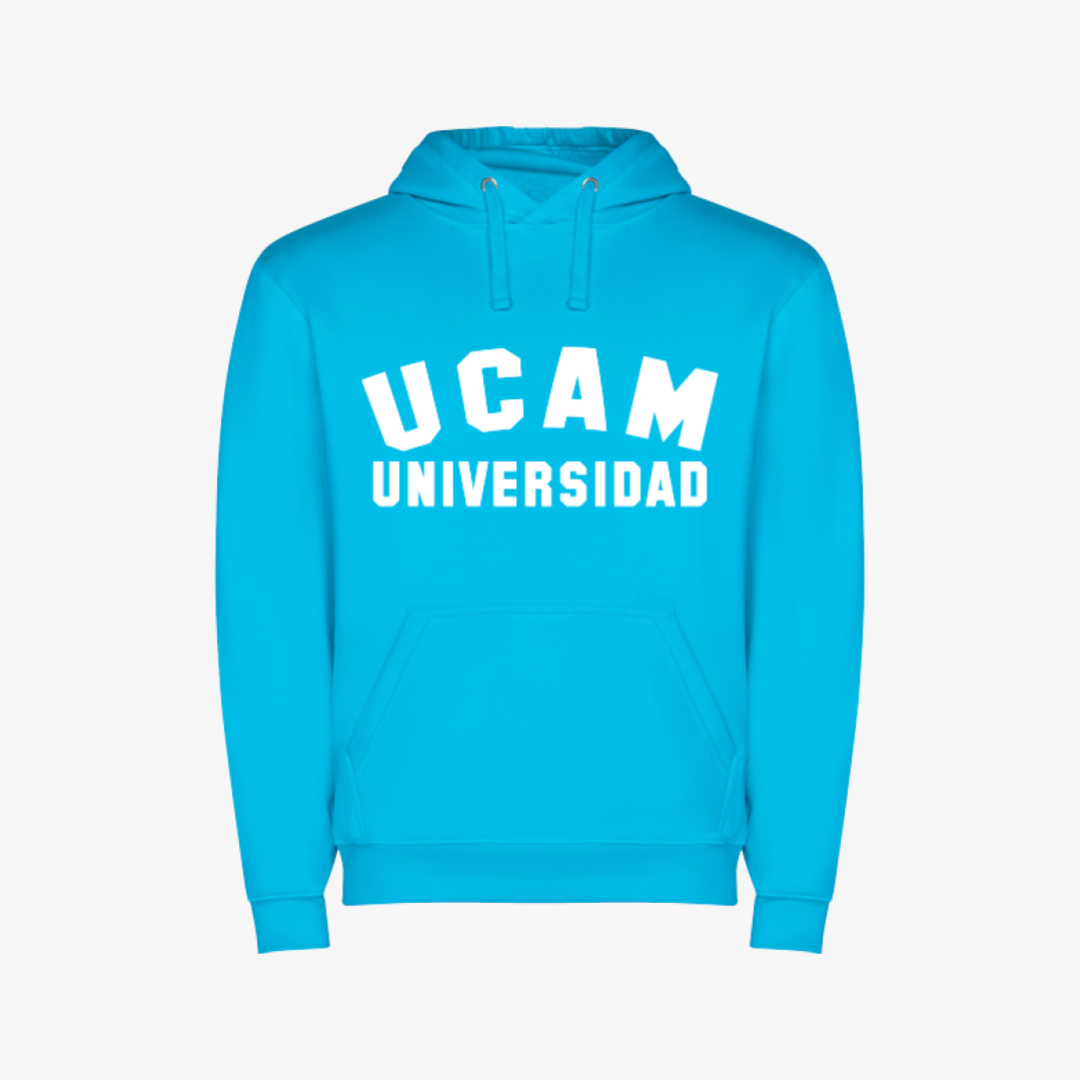 Sudadera Capucha Algodón "UCAM Universidad"