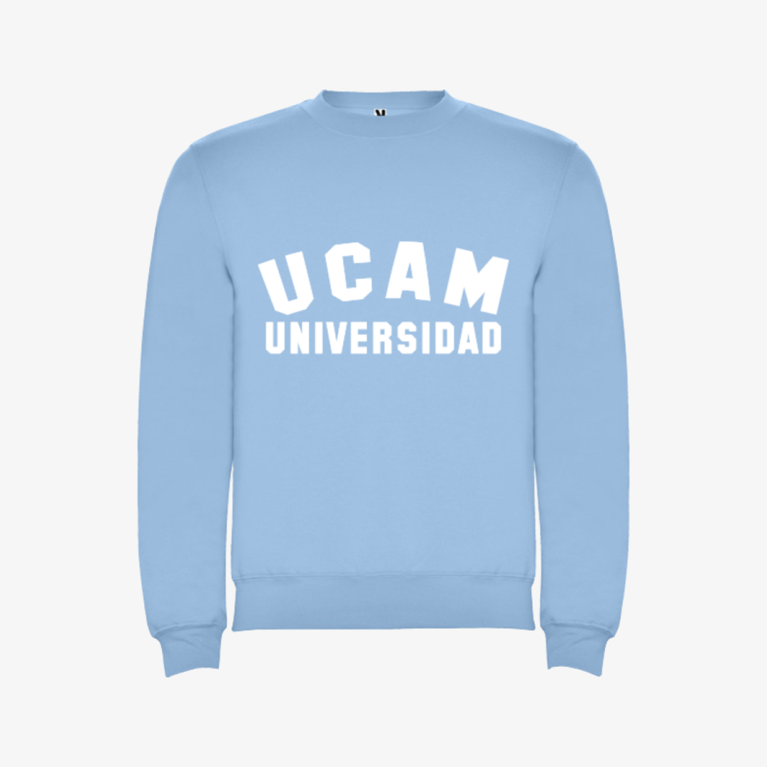 Sudadera Sin Capucha Algodón "UCAM Universidad"