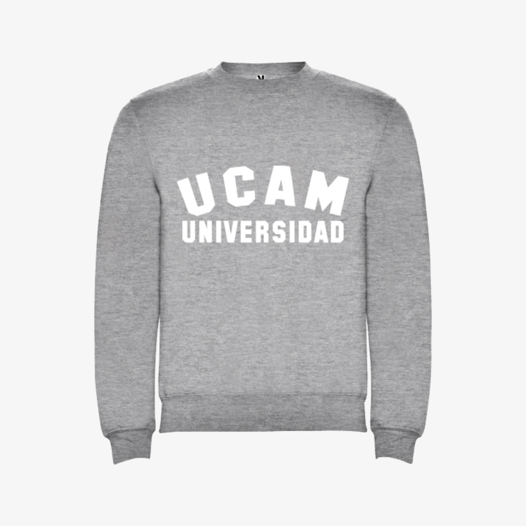 Sudadera Sin Capucha Algodon UCAM Universidad UCAM Store