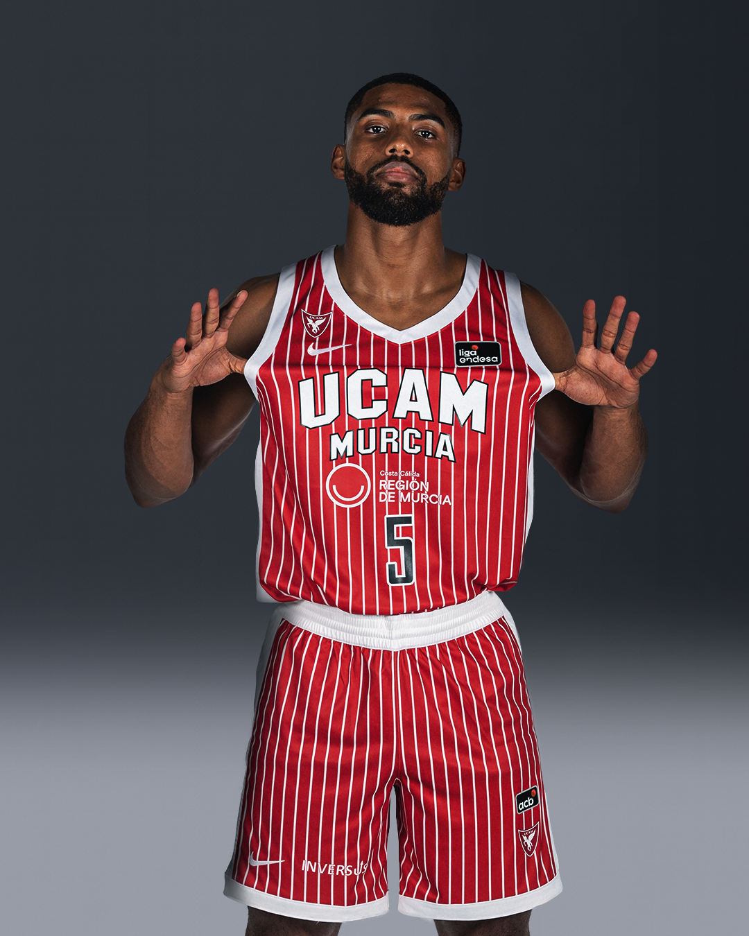 Camiseta Juego UCAM CB Rojo 25-26