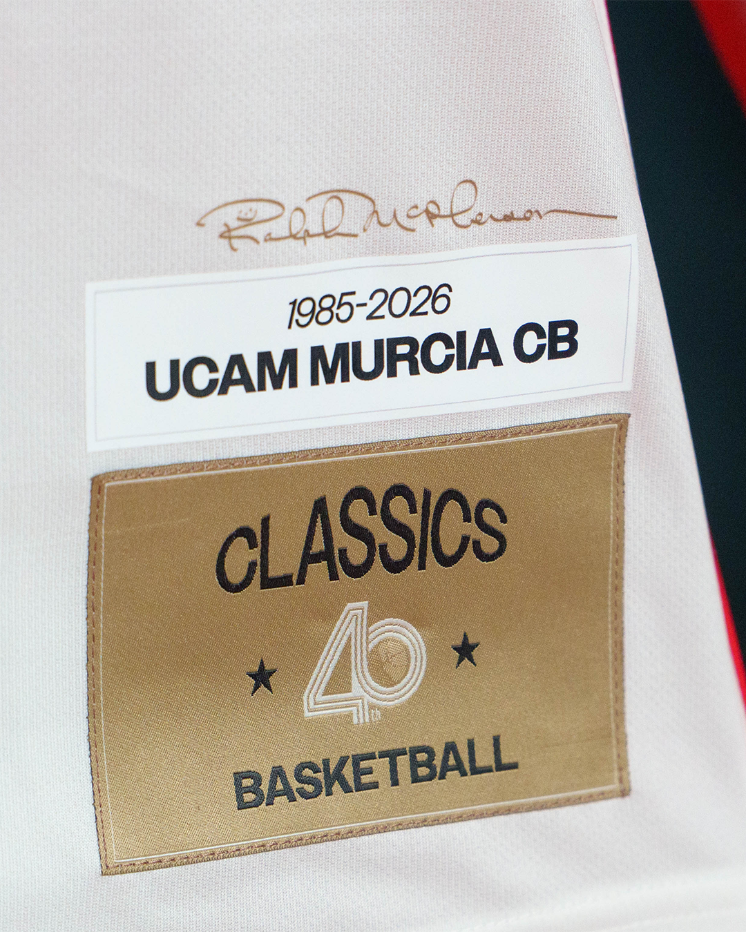 Camiseta de Juego 40 Aniversario UCAM CB – Ralph McPherson