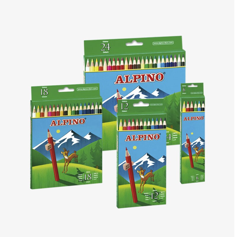 Lápices de colores Alpino