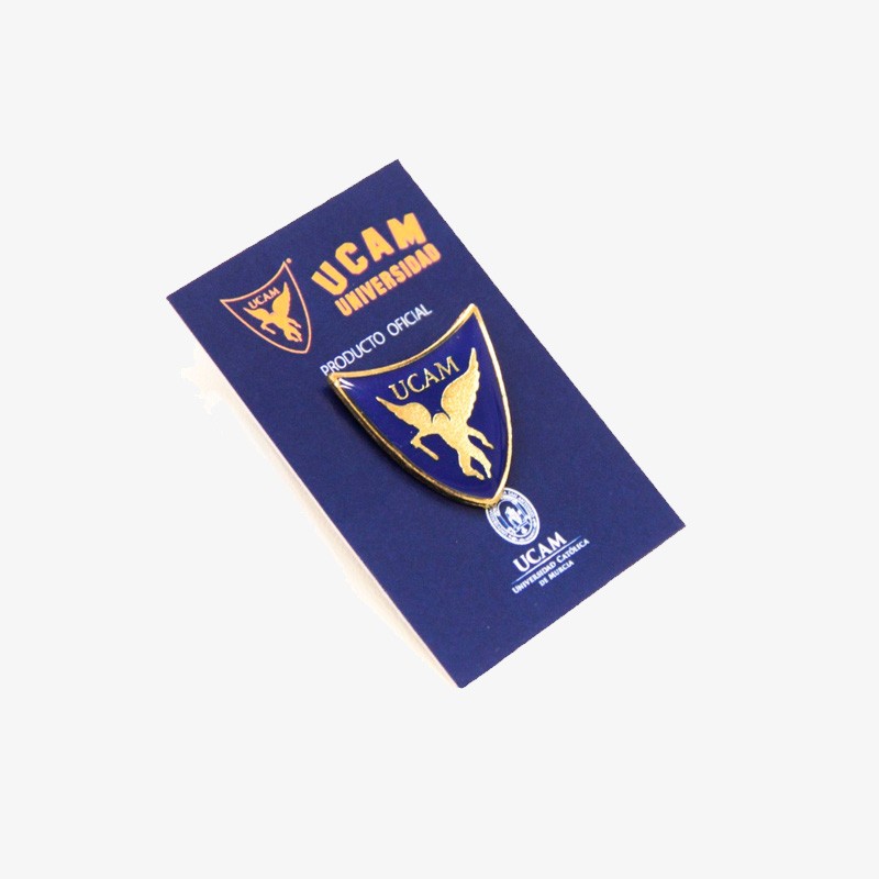 Pin UCAM CB, UCAM CF y UCAM Esports Universidad