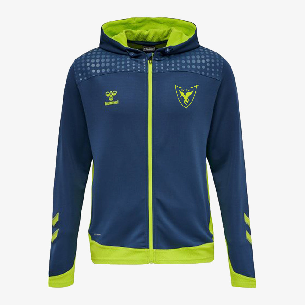 Chaqueta Paseo UCAM CF 21-22 Marino
